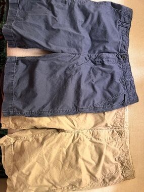 2 pairs boys GAP shorts, size 14 husky.